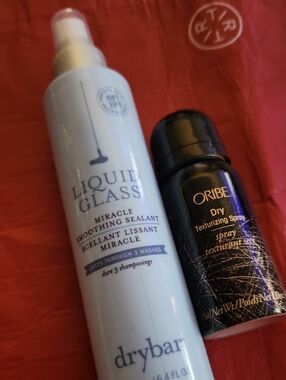 Drybar Liquid Glass Smoothing Sealant - Light Blue Bottle